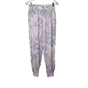 Talulah Tie Dye Print Purple Pink White Casual Pants S
